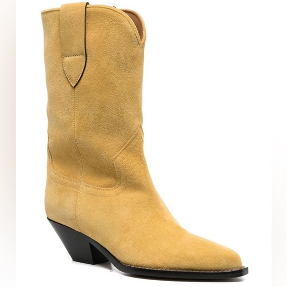 Isabel Marant Shoes - NEW Isabel Marant Women's Duerto Suede Cowboy Western 50mm Boots Size 37 EU/7 US